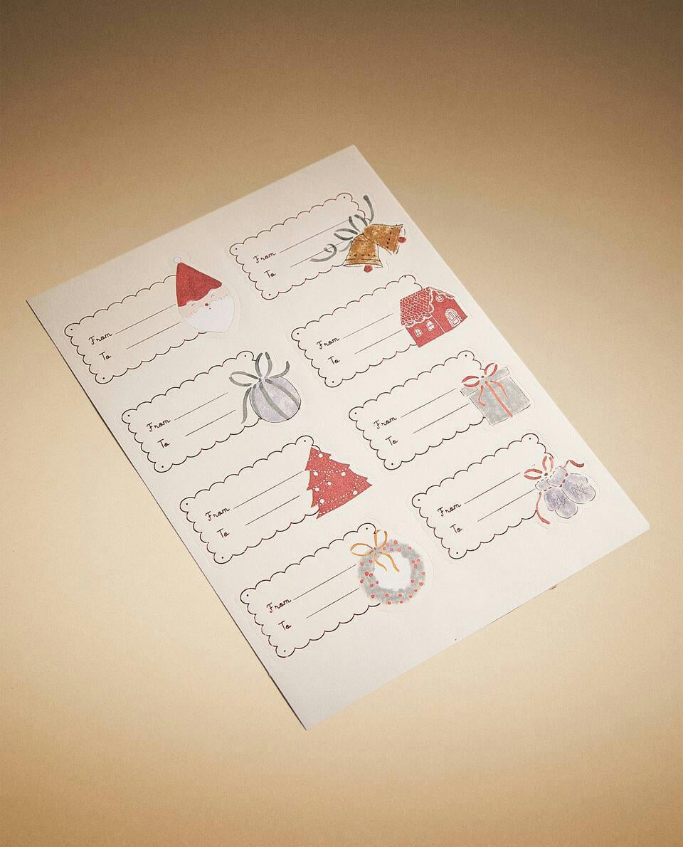 PACK OF CHILDREN¡¯S CHRISTMAS GIFT LABELS (PACK OF 24)