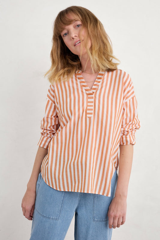 Camicia lunga Eyebright in cotone biologico certificato GOTS