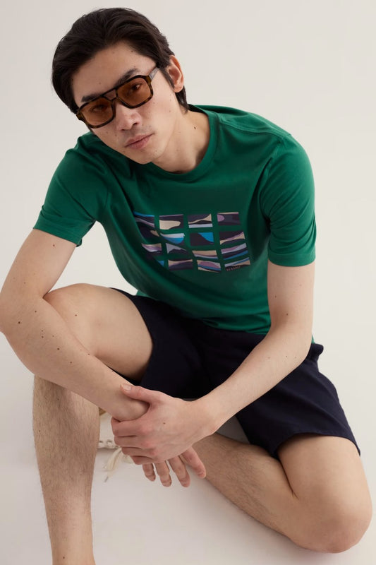 T-shirt en coton biologique Midwatch pour homme