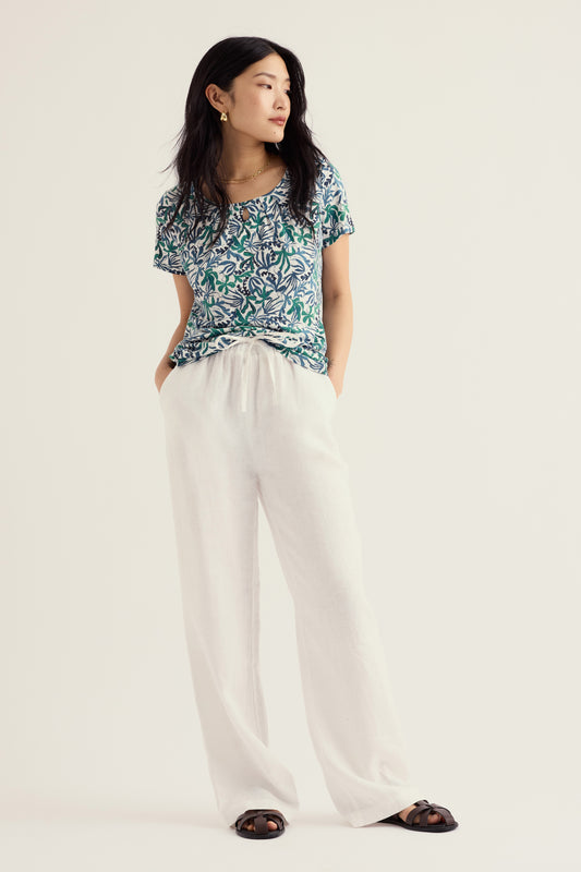 T-shirt Appletree con dettaglio a occhiello