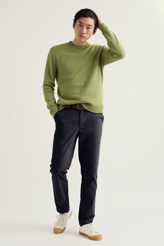 Pull Moorstone en coton biologique tricoté pour homme