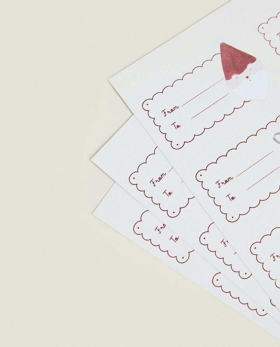 PACK OF CHILDREN¡¯S CHRISTMAS GIFT LABELS (PACK OF 24)