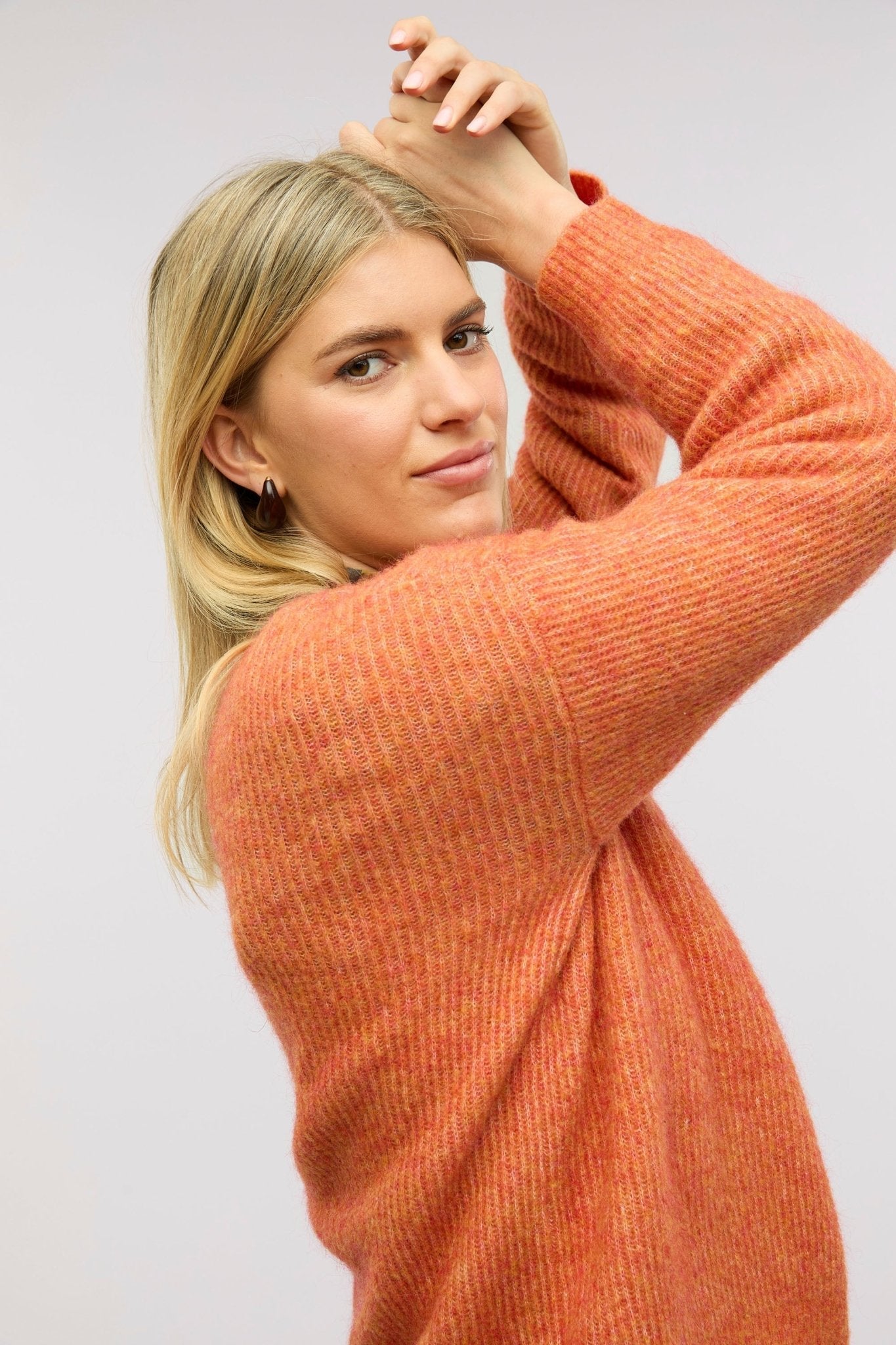 Cardigan en mohair Aurora
