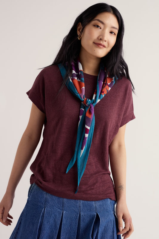Foulard triangulaire Posy
