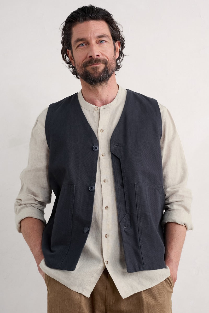 Gilet Uomo Metern in Cotone Organico