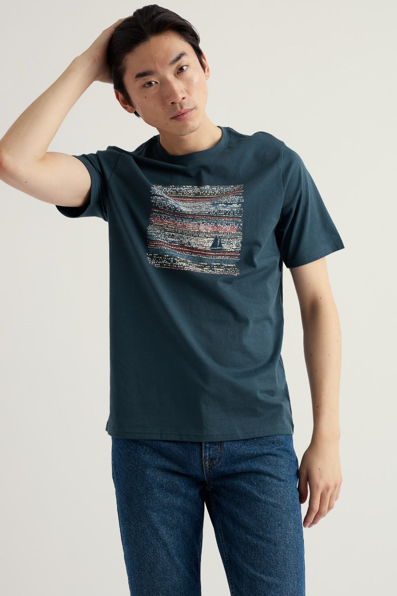T-Shirt Uomo Midwatch in Cotone Organico