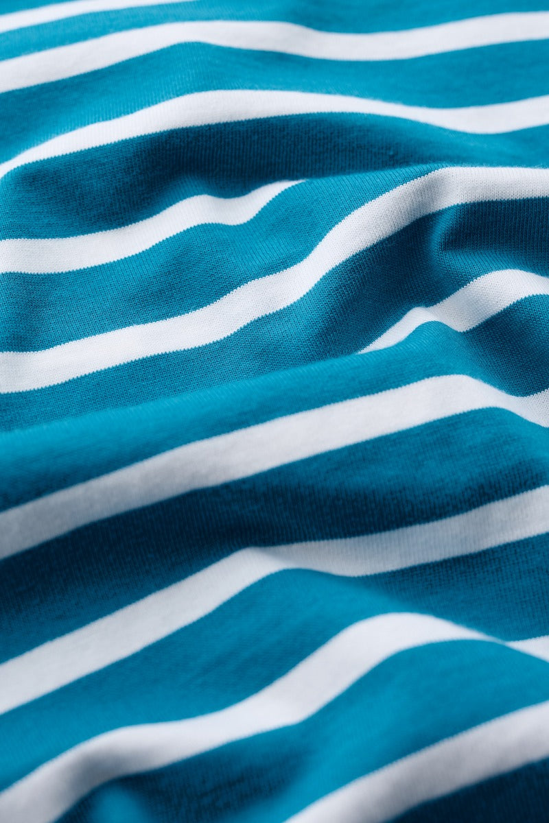 T-shirt Sailor in jersey di cotone biologico certificato GOTS  