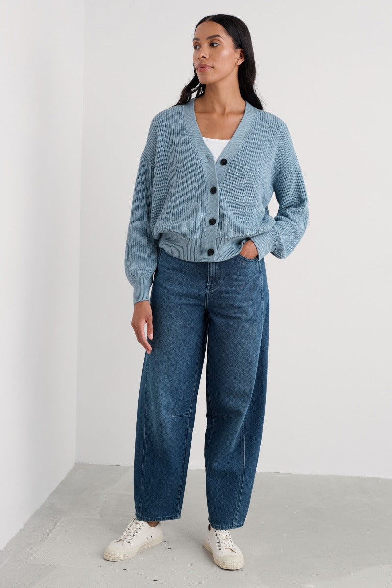 Jeans a Gamba a Barile Gwenver
