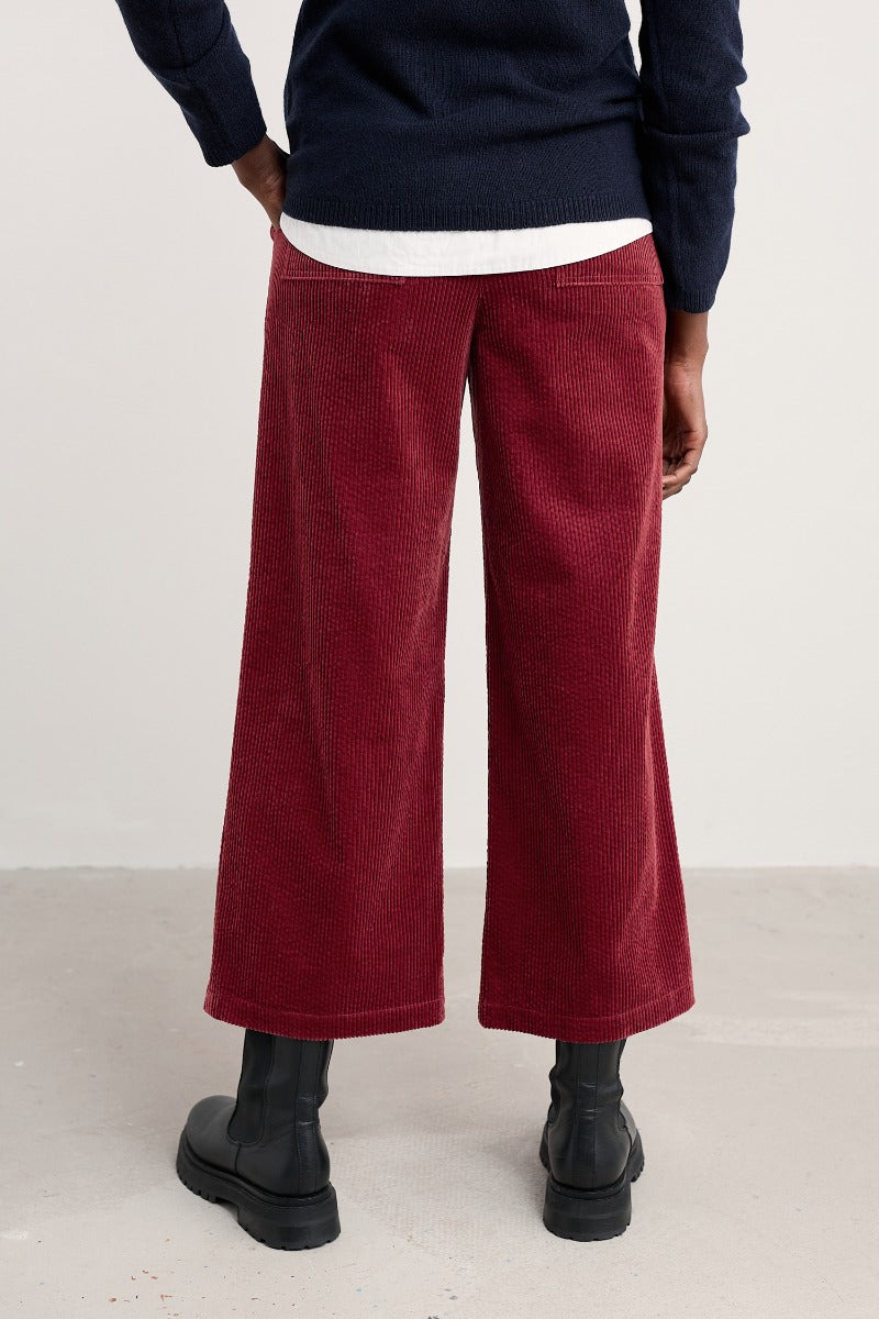 Pantaloni in Velluto a Coste Asphodel
