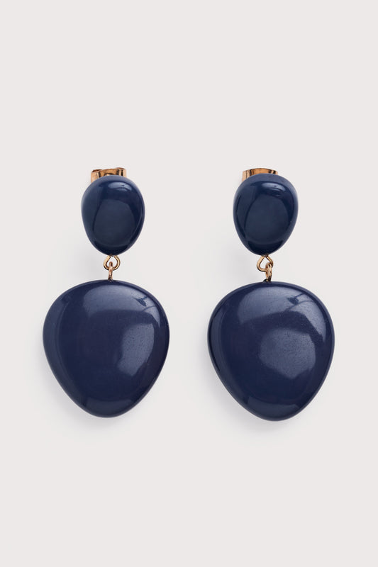 Boucles d'oreilles Perce-neige en résine