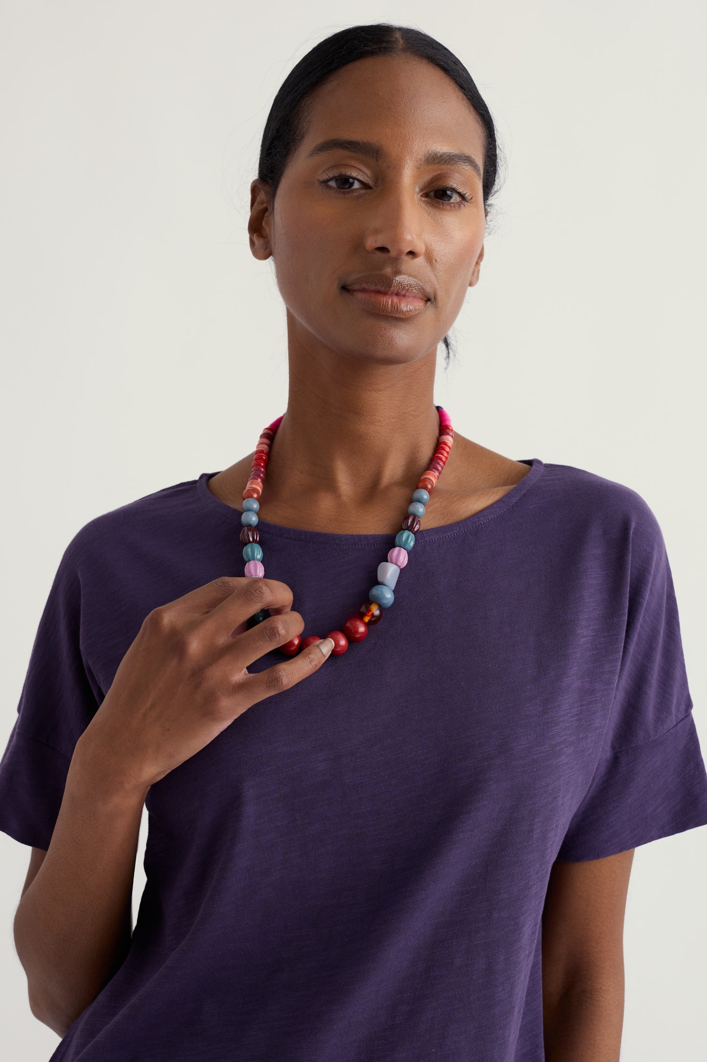 Collana con Perline Spesse Ambos