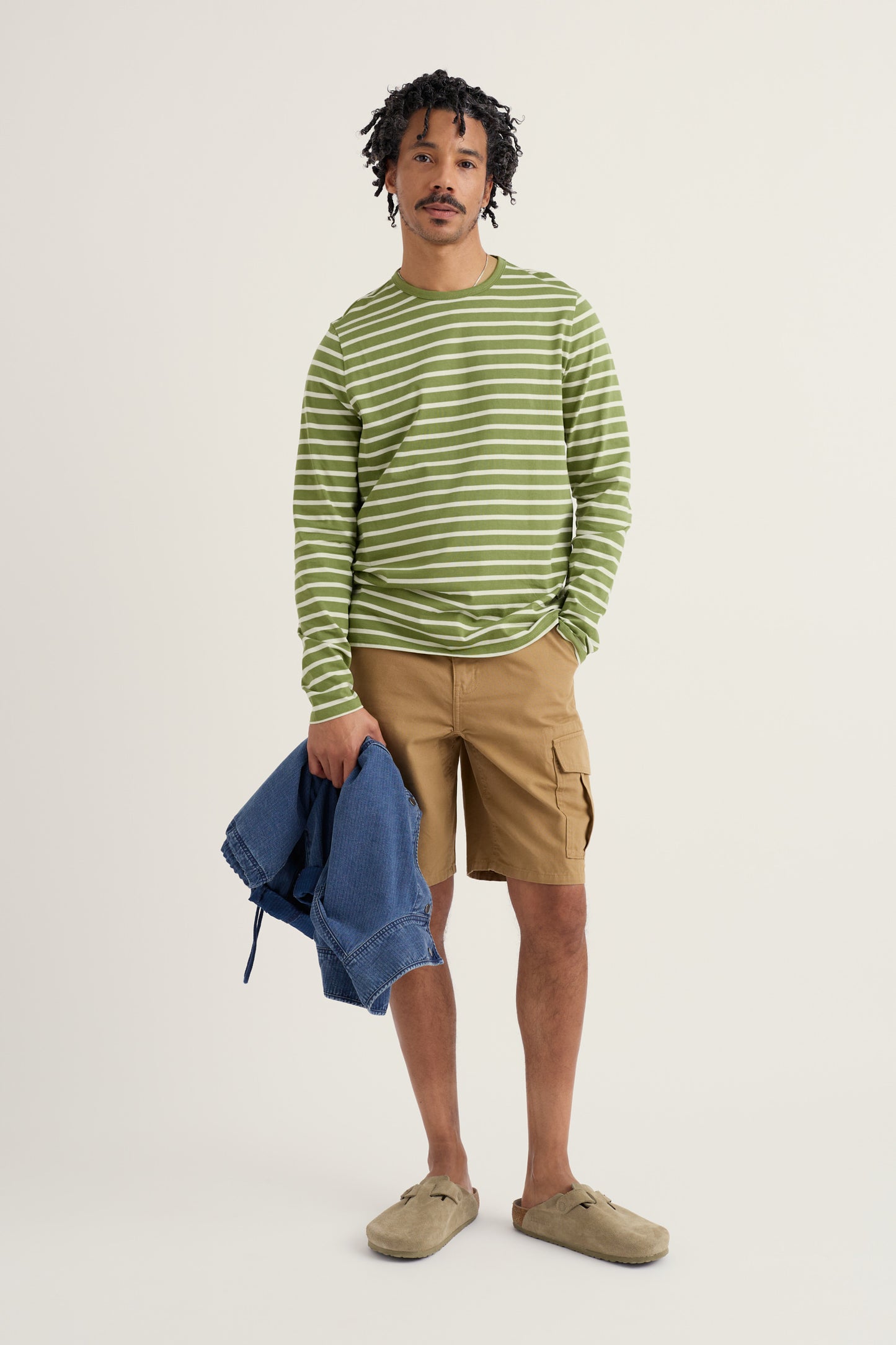 Maglia Uomo a Girocollo Sailor in Cotone Organico Certificato GOTS