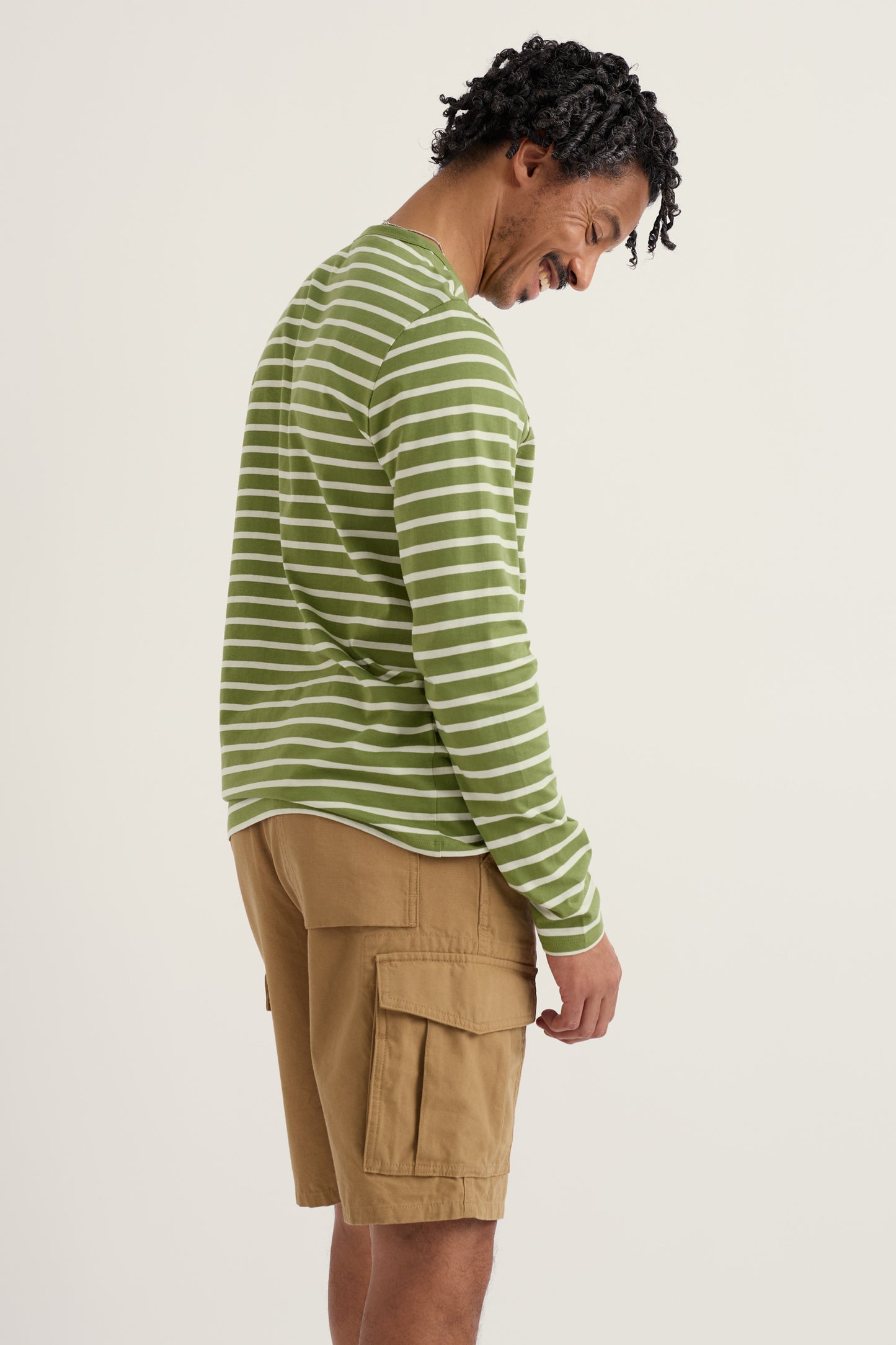 Maglia Uomo a Girocollo Sailor in Cotone Organico Certificato GOTS