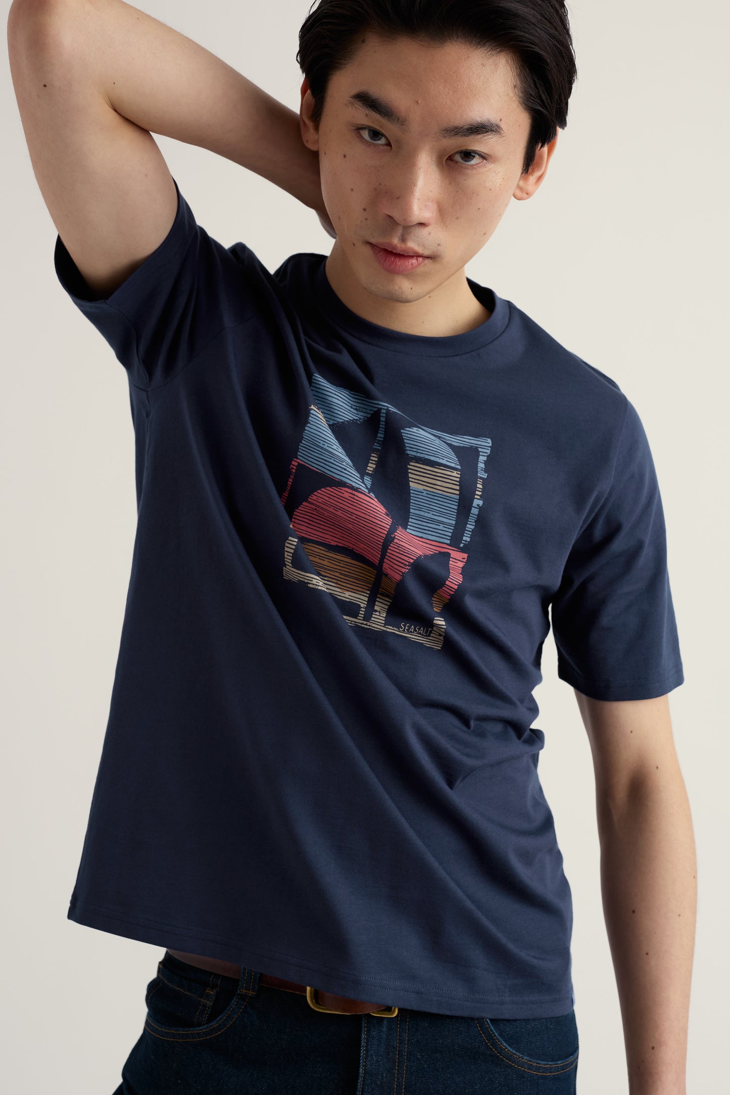 T-Shirt Uomo Midwatch in Cotone Organico