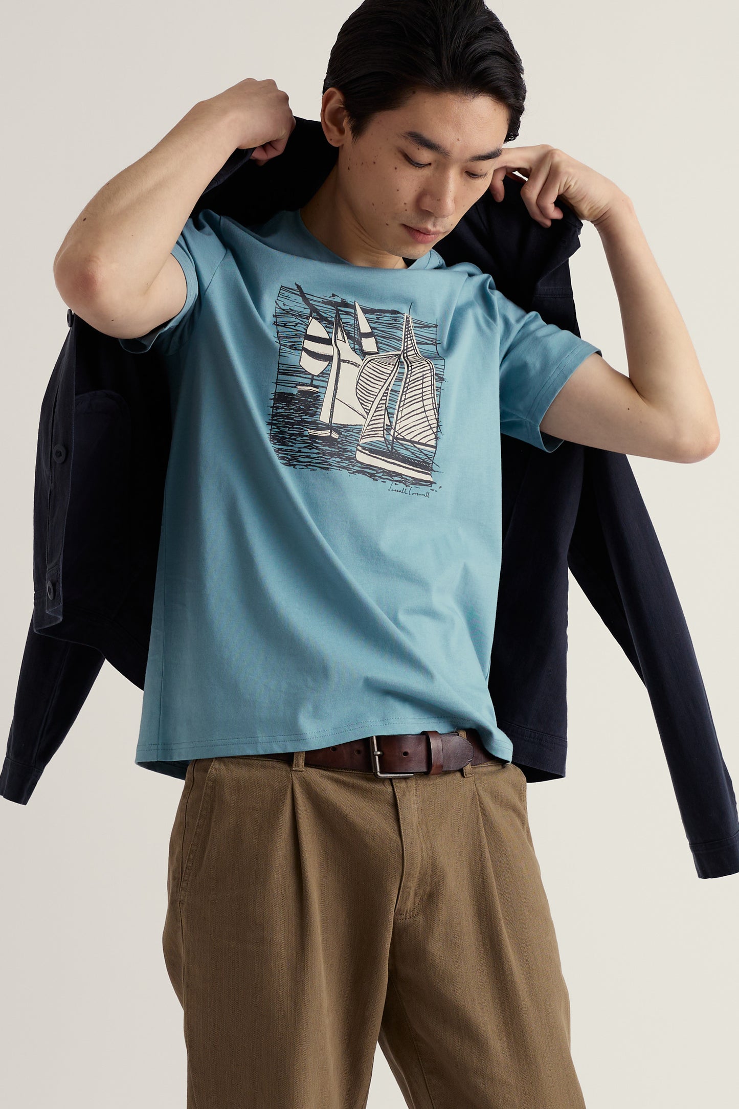 T-Shirt Uomo Midwatch in Cotone Organico