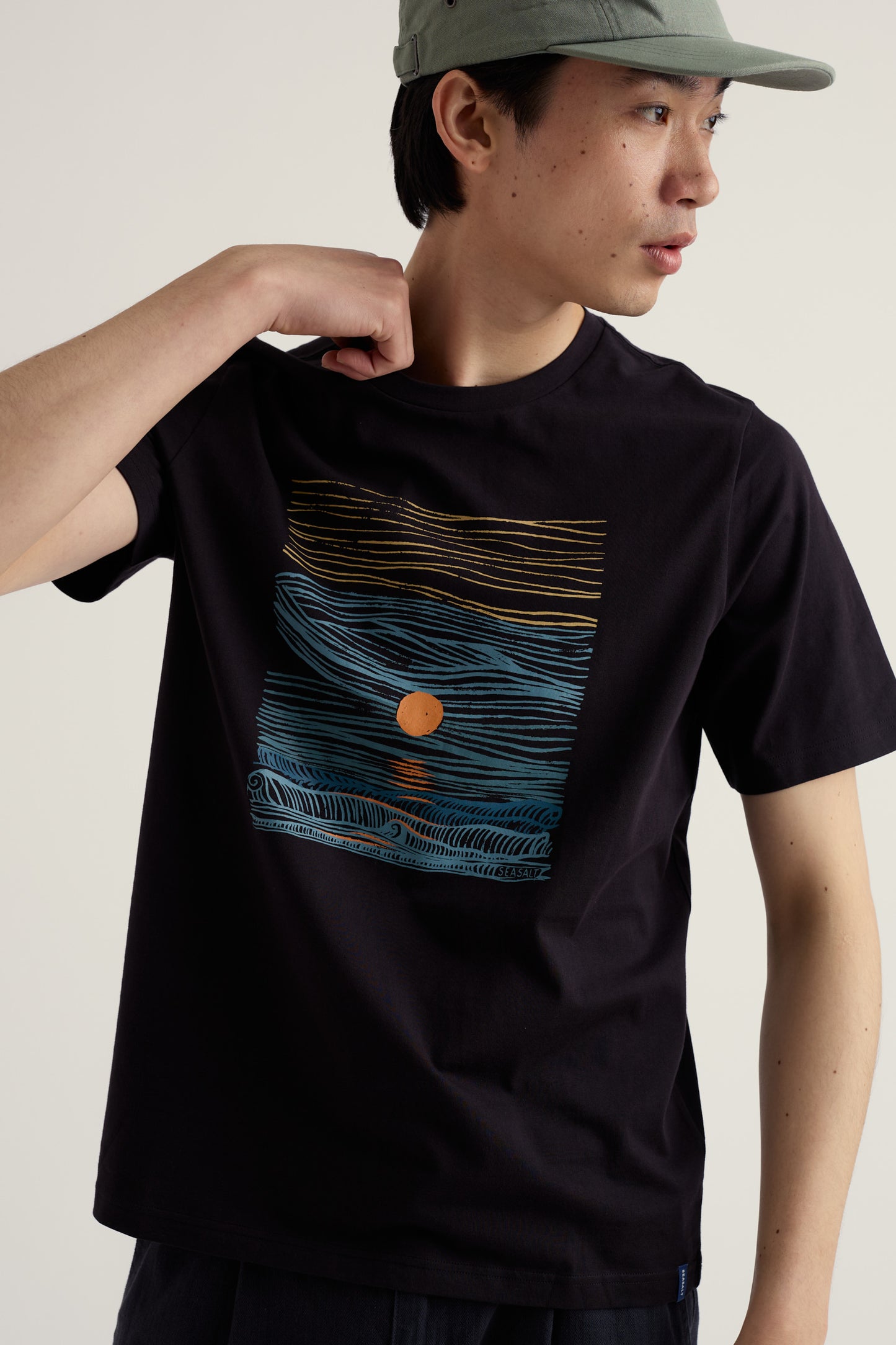 T-Shirt Uomo Midwatch in Cotone Organico