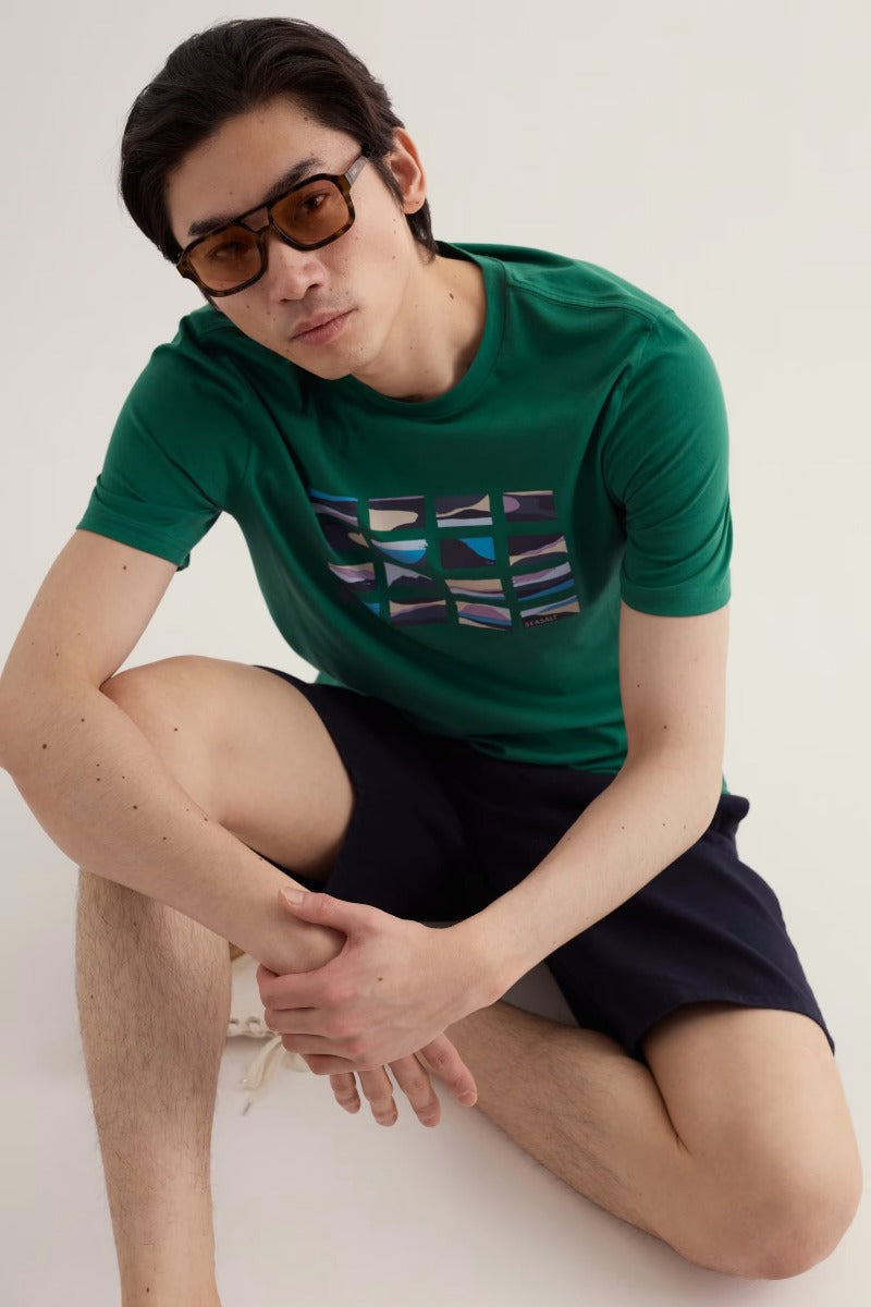 T-Shirt Uomo Midwatch in Cotone Organico