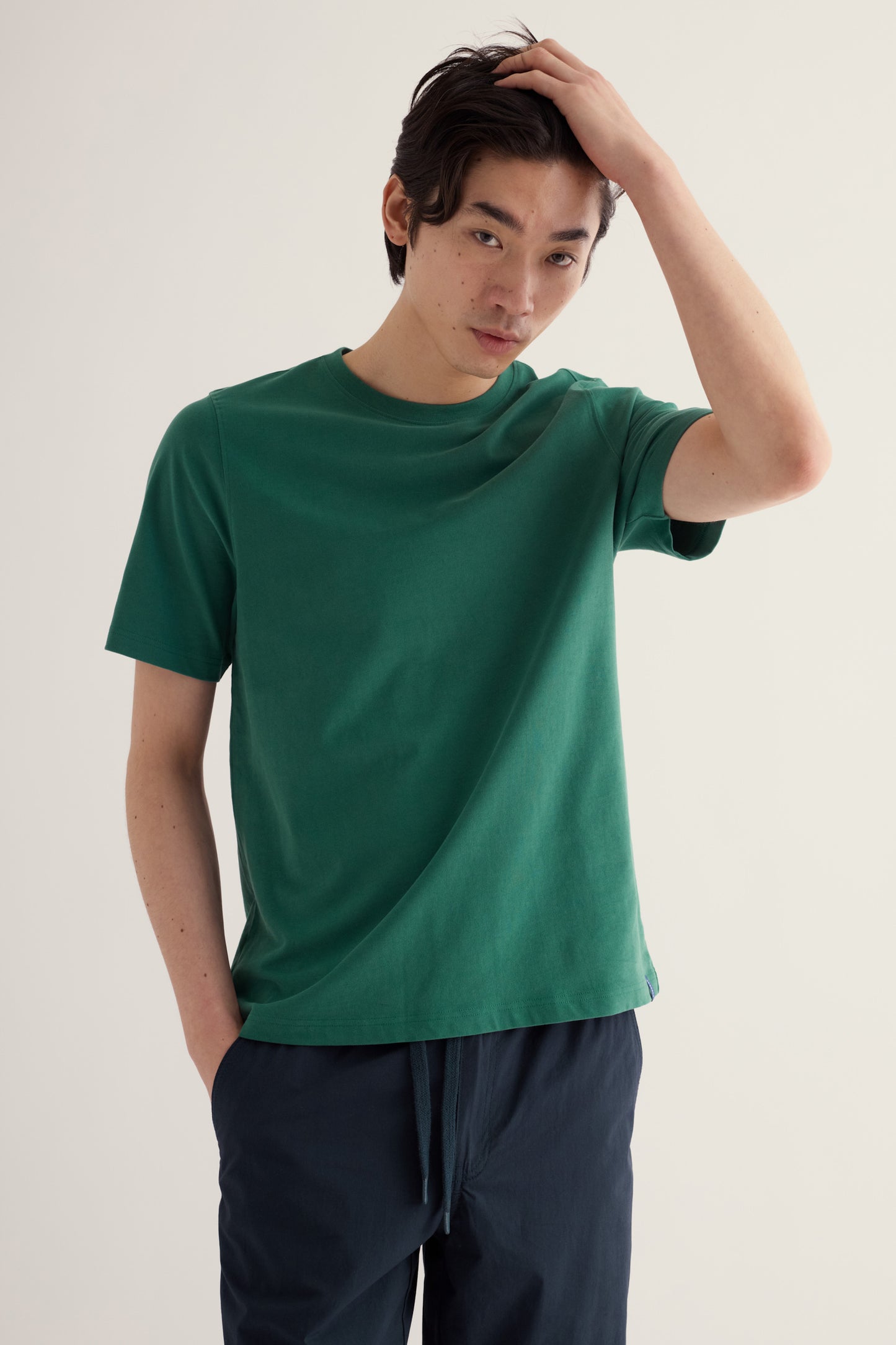T-Shirt Uomo Merthen in Jersey di Cotone Organico