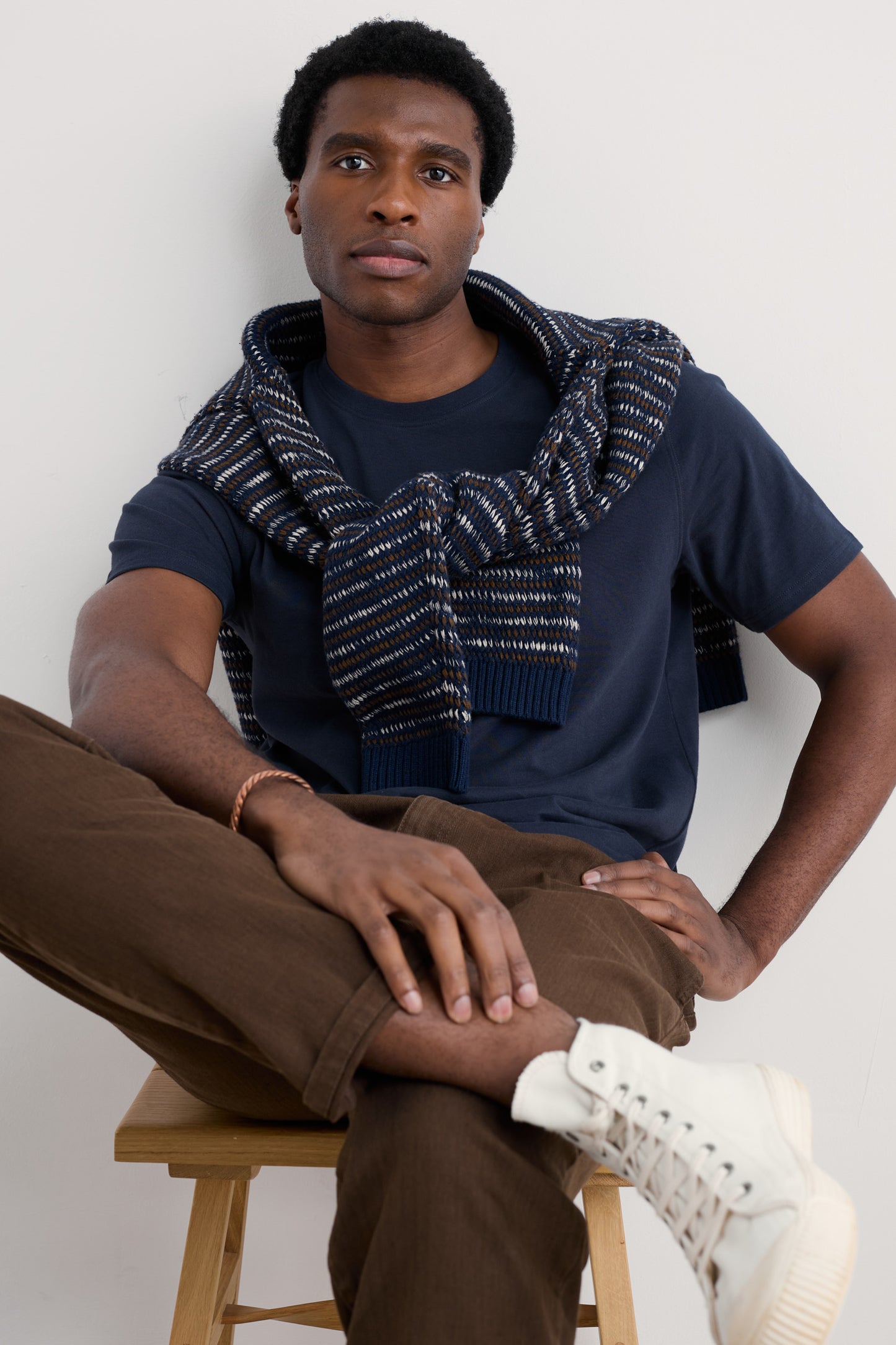 T-Shirt Uomo Merthen in Jersey di Cotone Organico