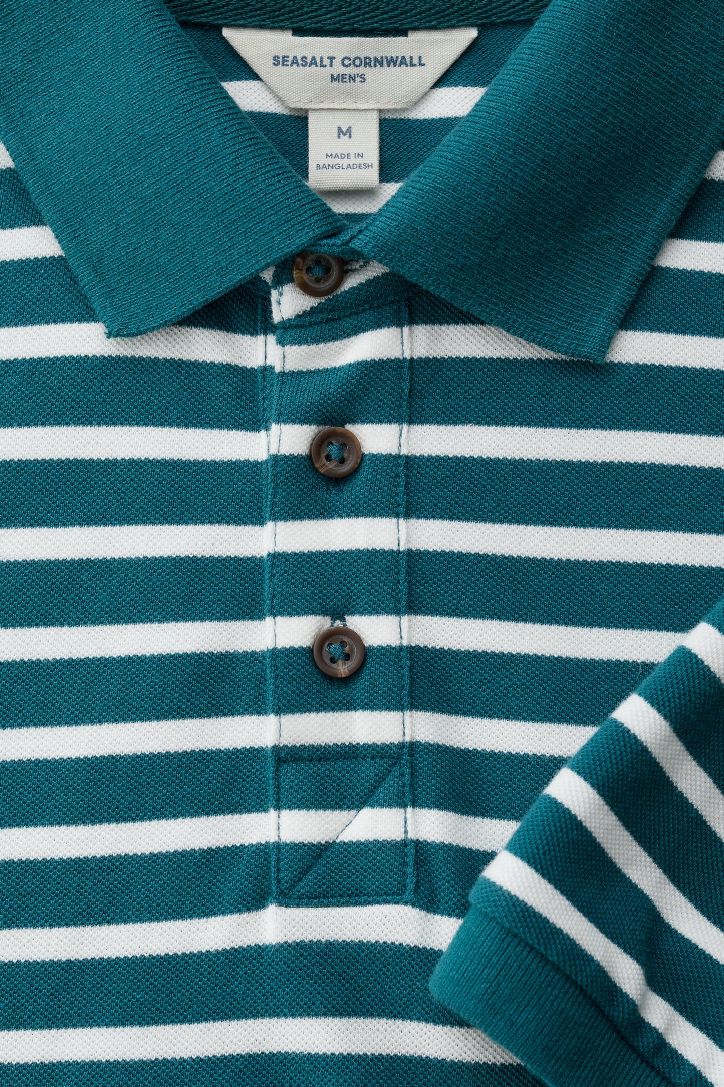Polo Uomo Balefire a Righe in Cotone Organico