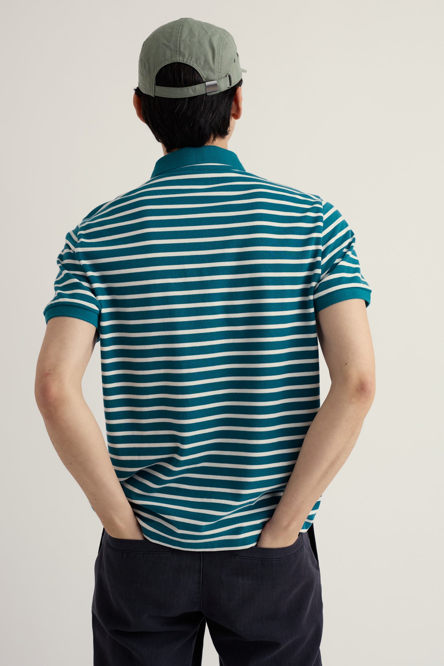 Polo Uomo Balefire a Righe in Cotone Organico