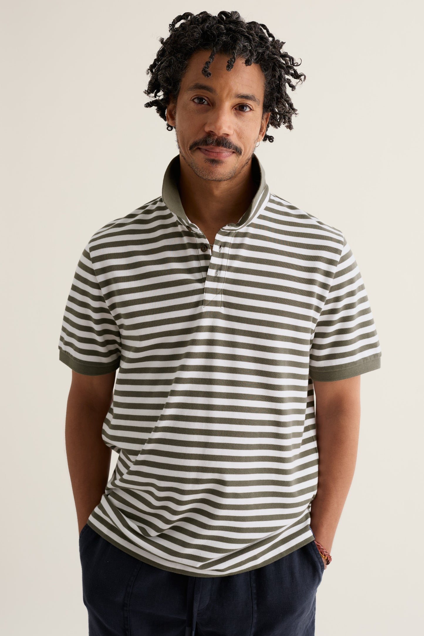 Polo Uomo Balefire a Righe in Cotone Organico