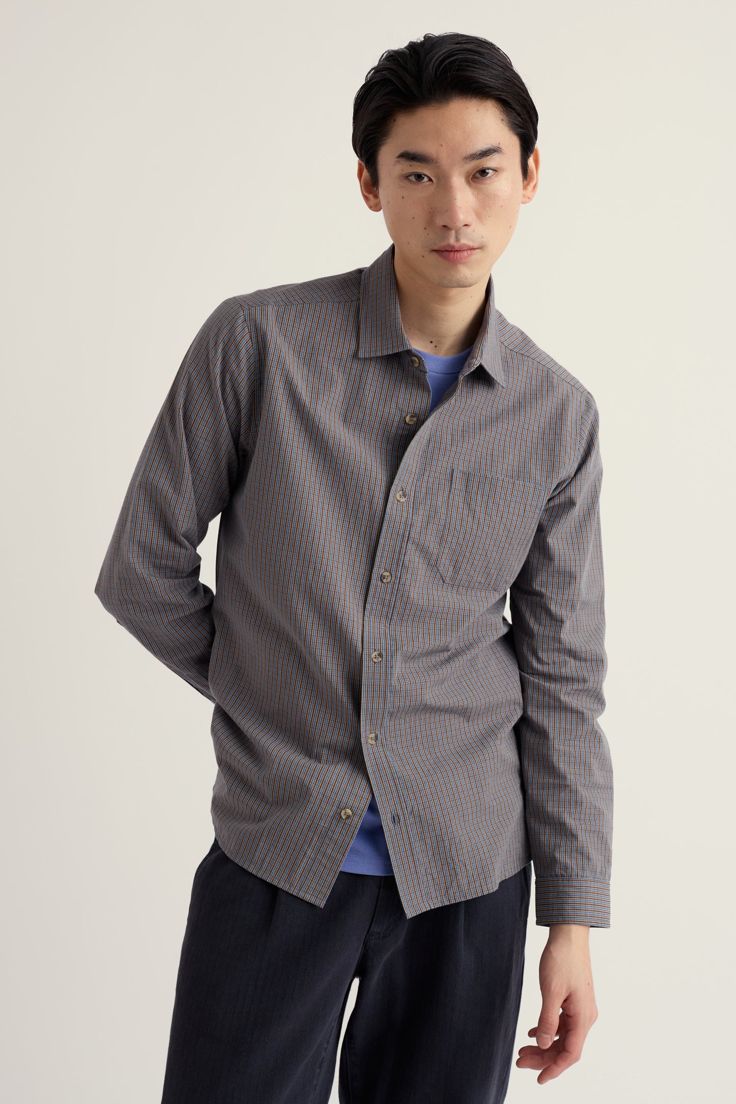 Camicia Uomo Banyan a Quadri in Cotone