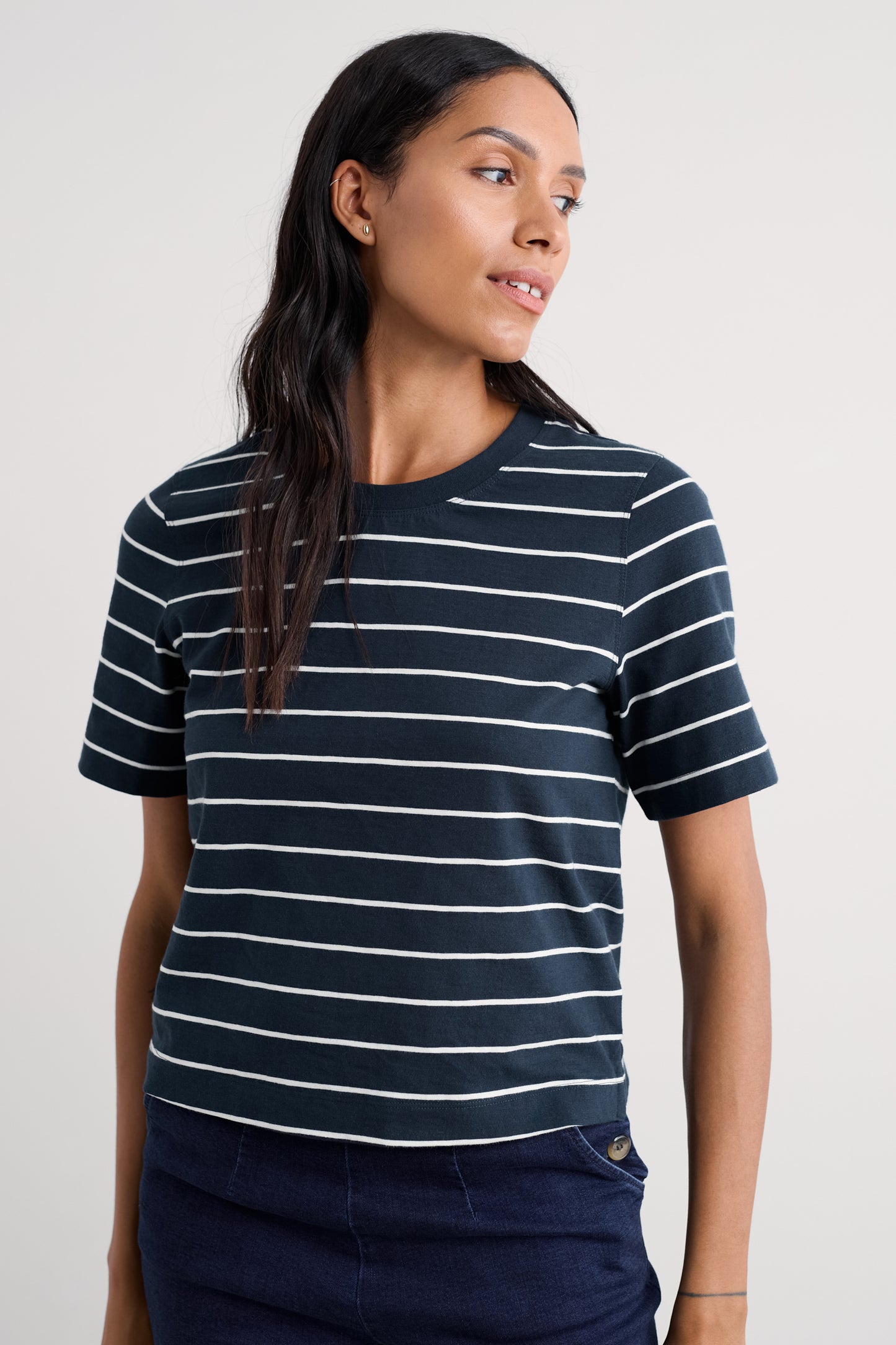 T-shirt Copseland in jersey di cotone biologico certificato GOTS  