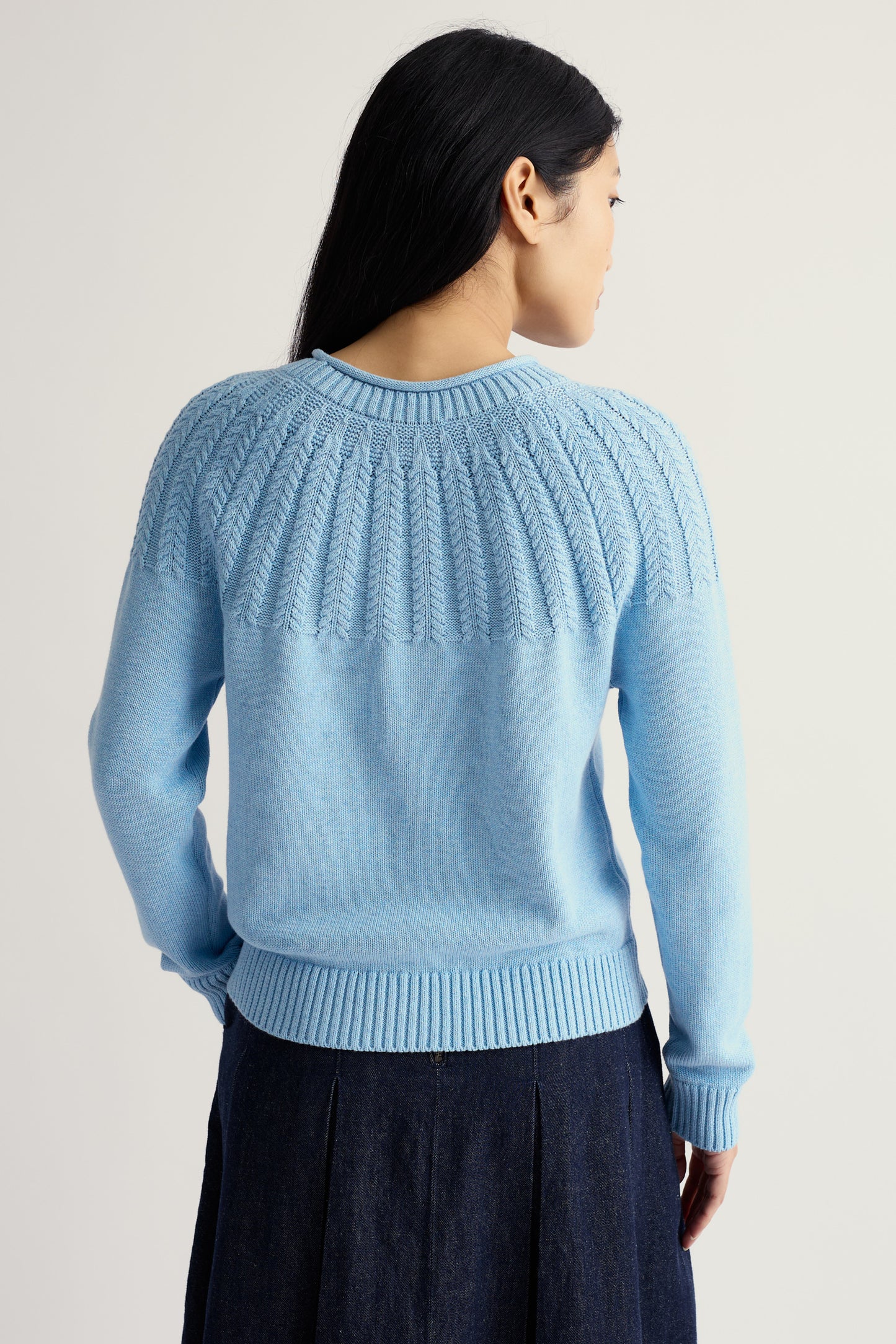 Pull en coton biologique Traquet motteux
