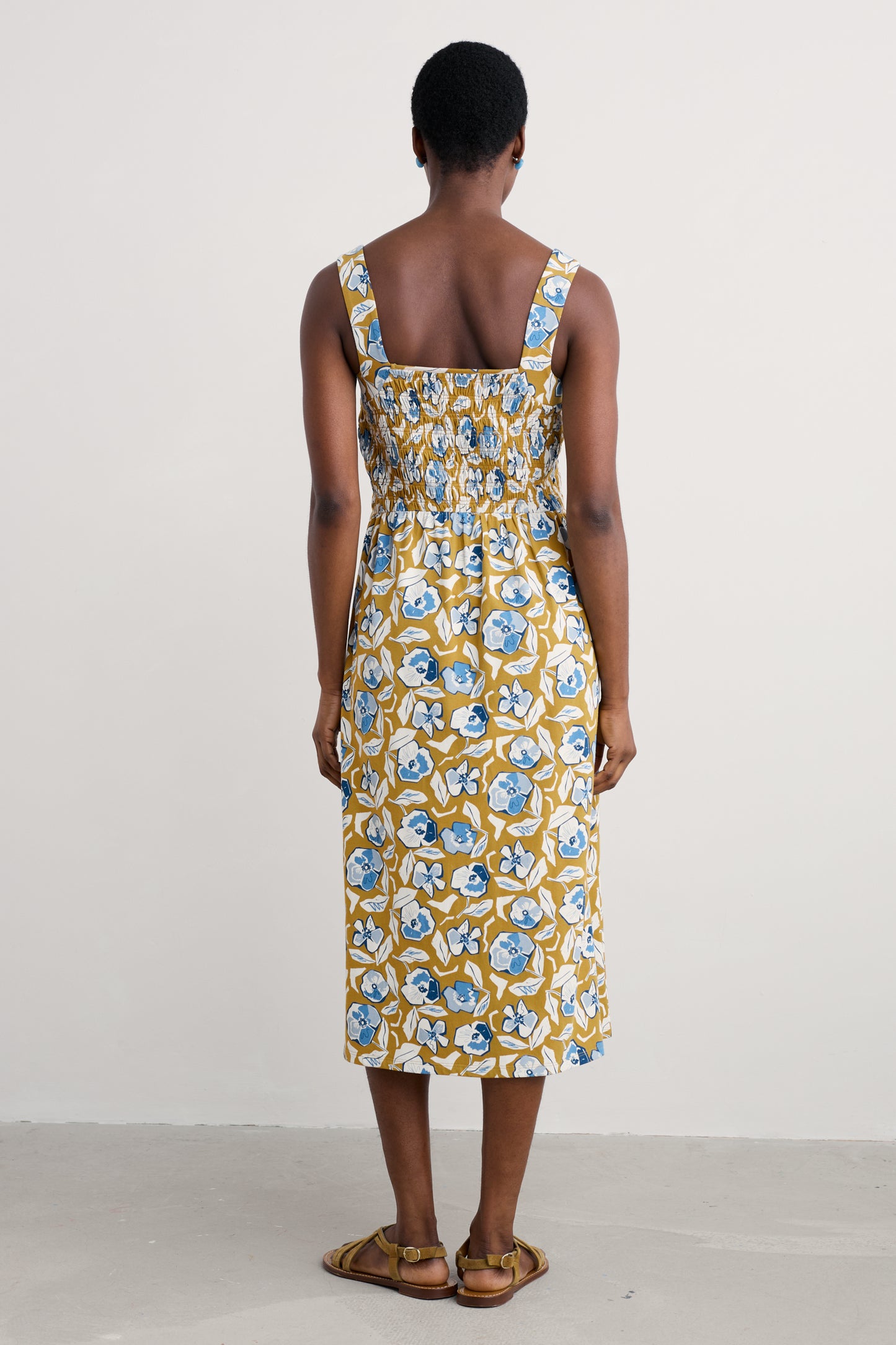 Abito estivo in jersey con smock Summer Buoy
