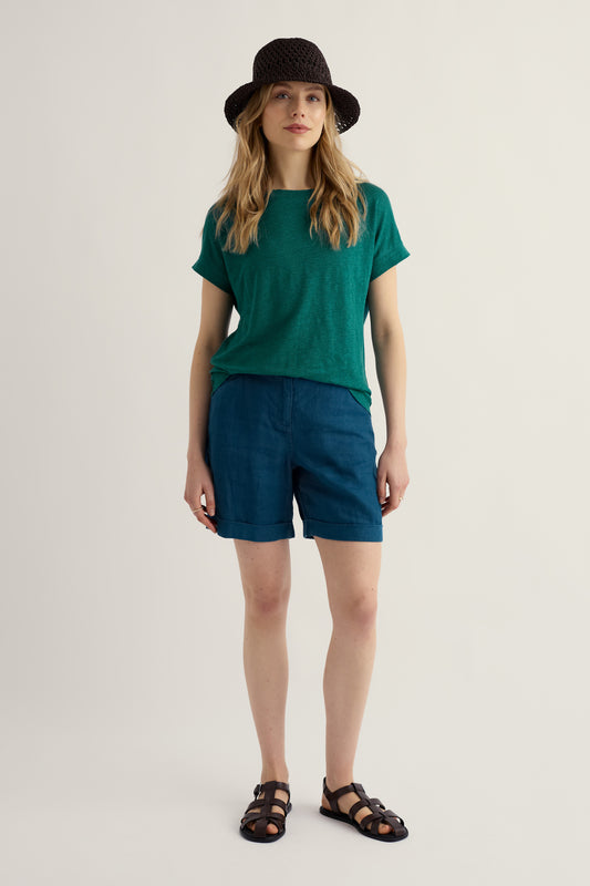 T-shirt en lin Carn Cove