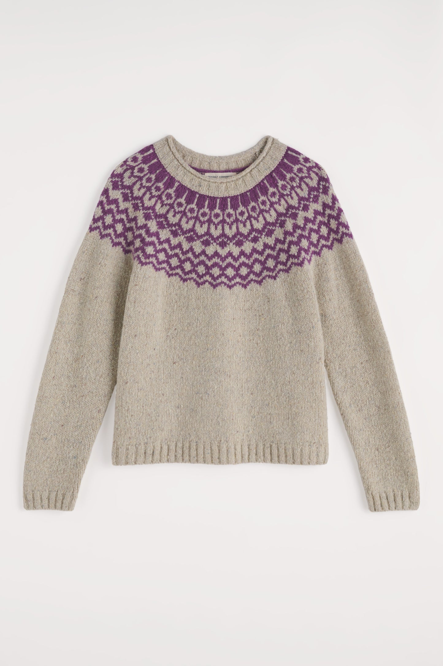 Maglione Port Kinnis Fair Isle con Merino