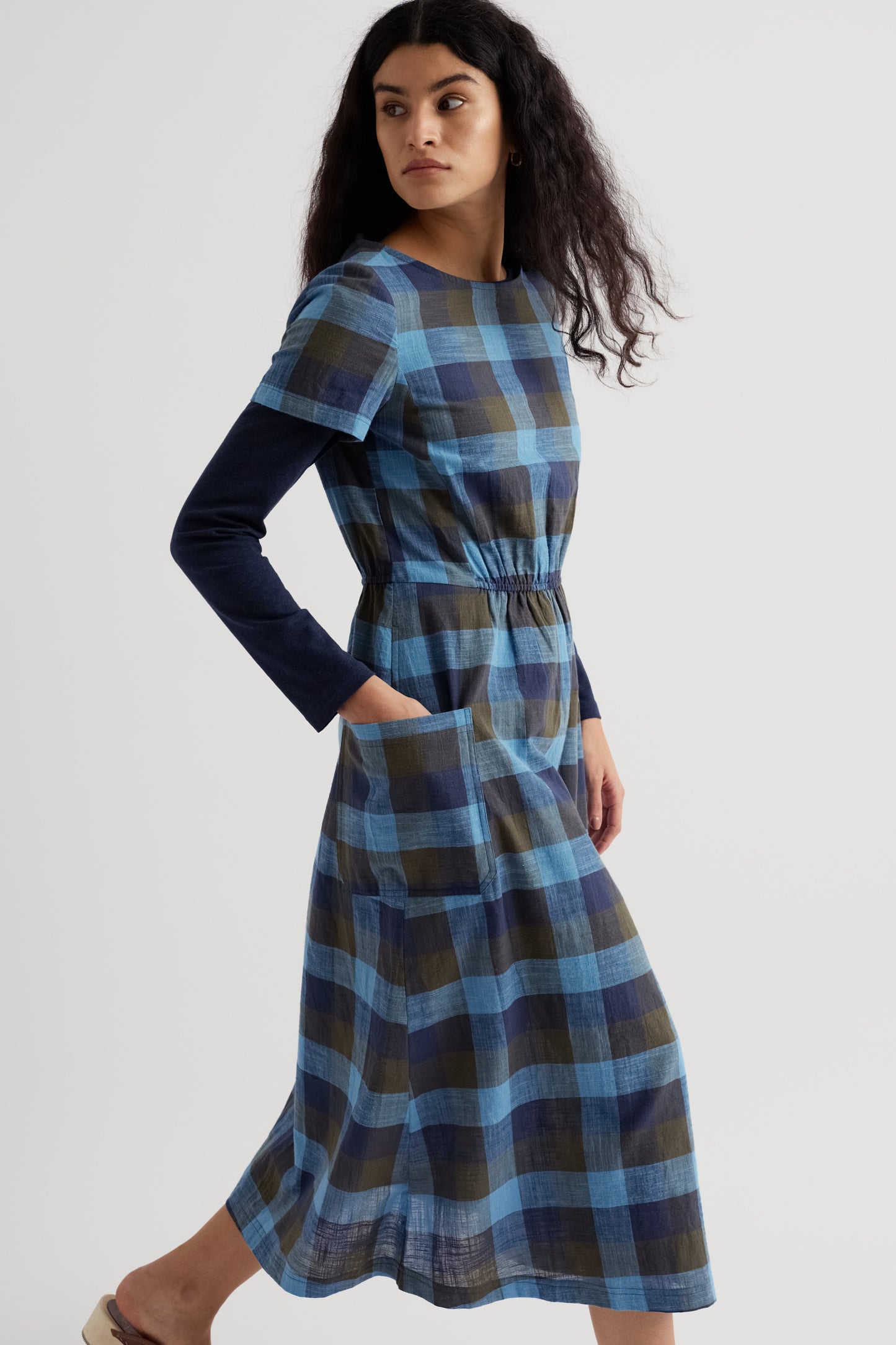 Robe midi cintrée Haneth