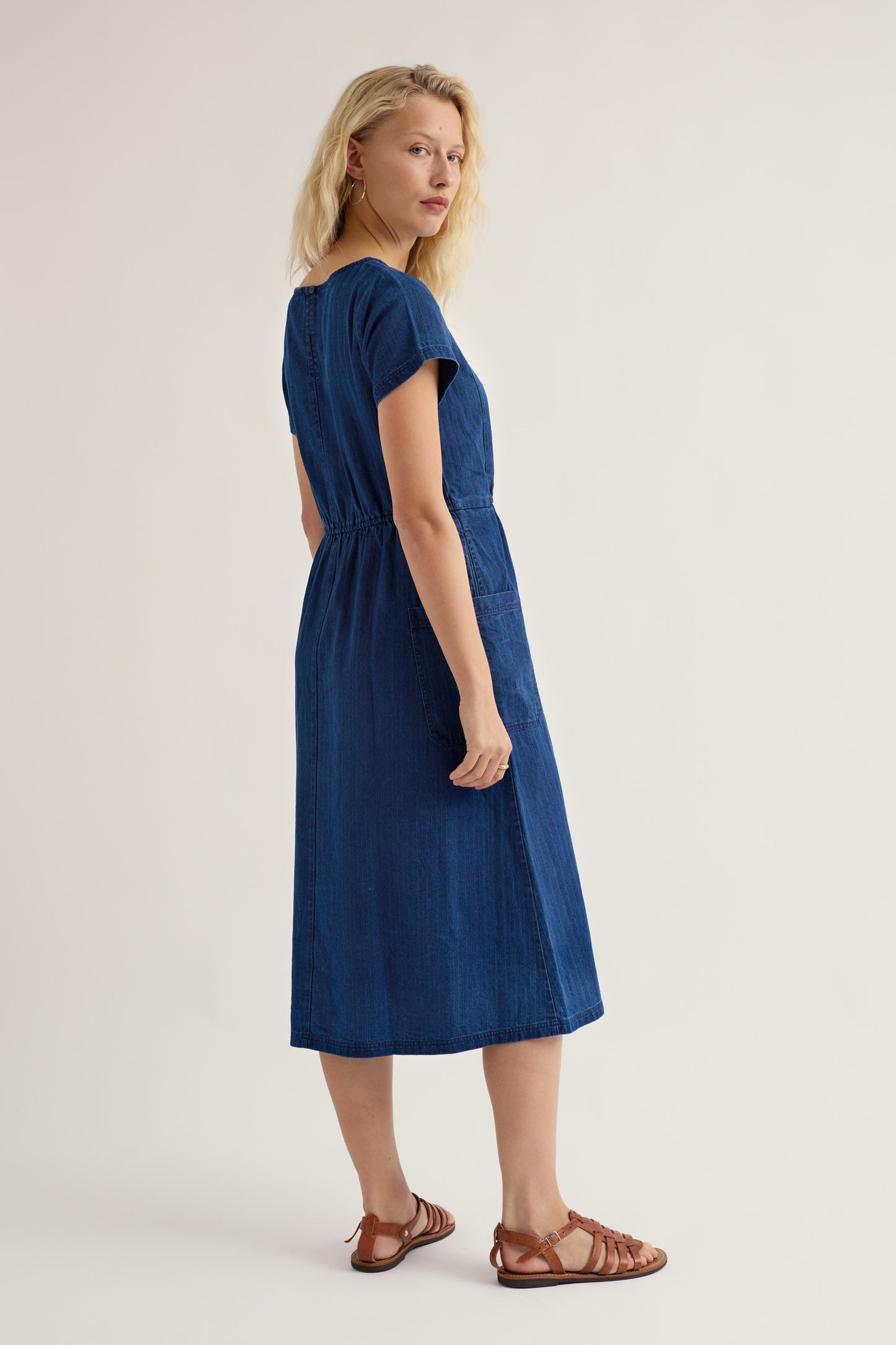 Gúna Midi Denim Haneth