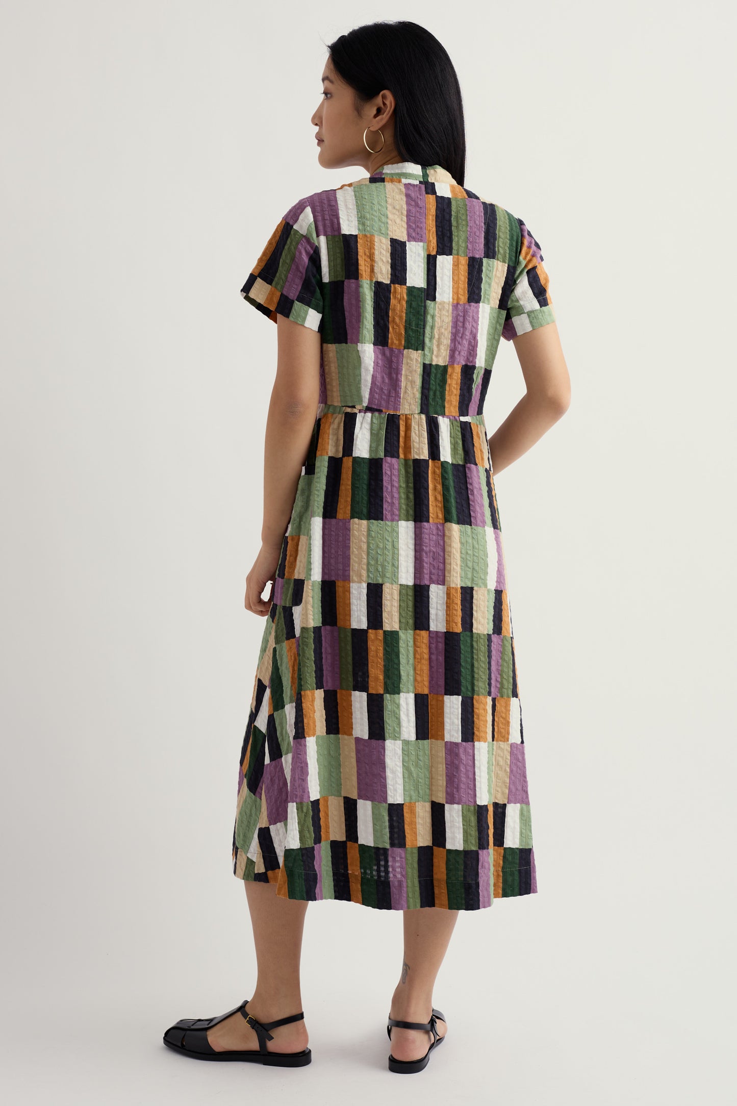 Robe midi chemise Fowen