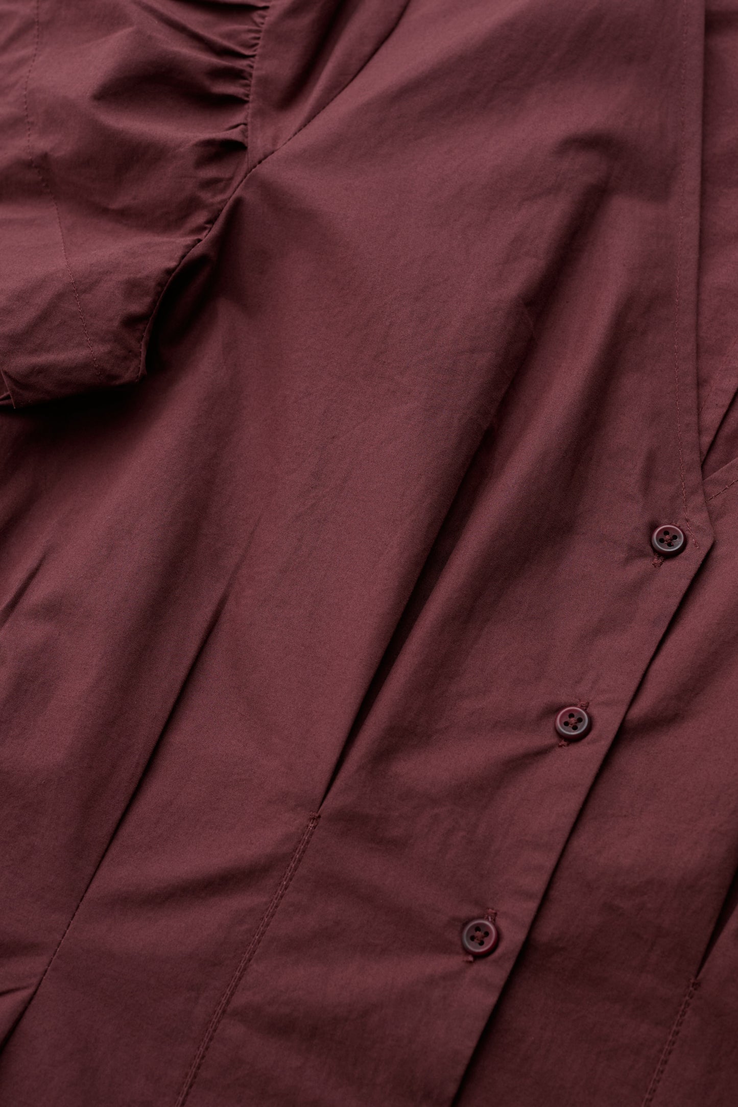 Gúna Midi Poplin Kerthen Woods