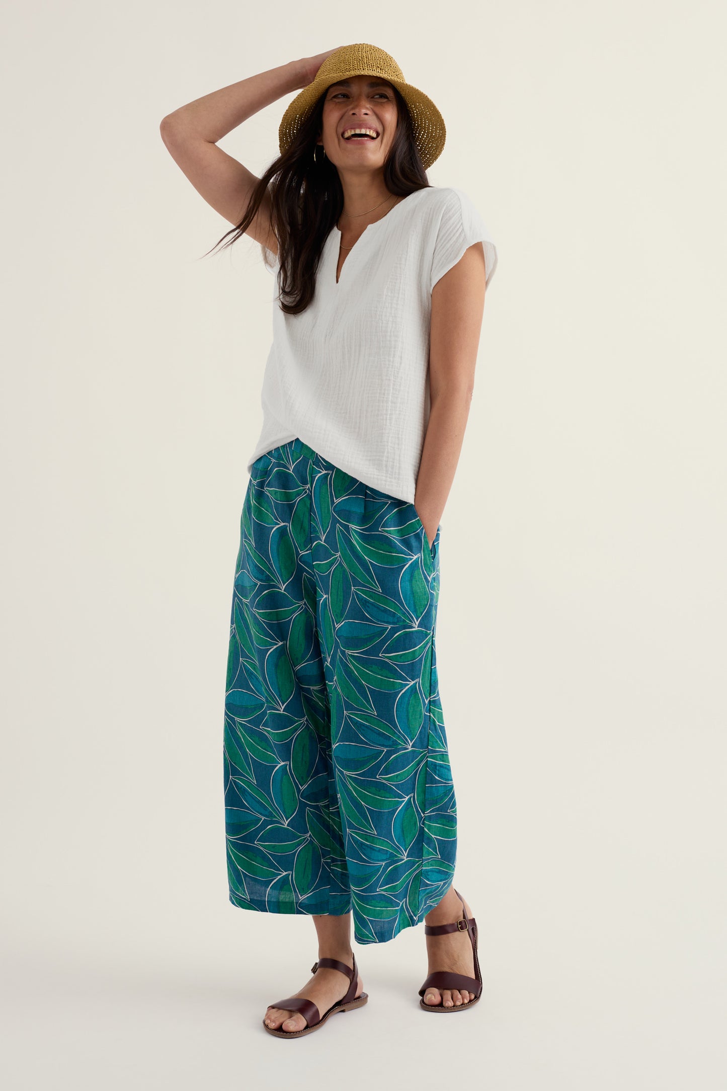 Culotte in Lino Peaceful Haven
