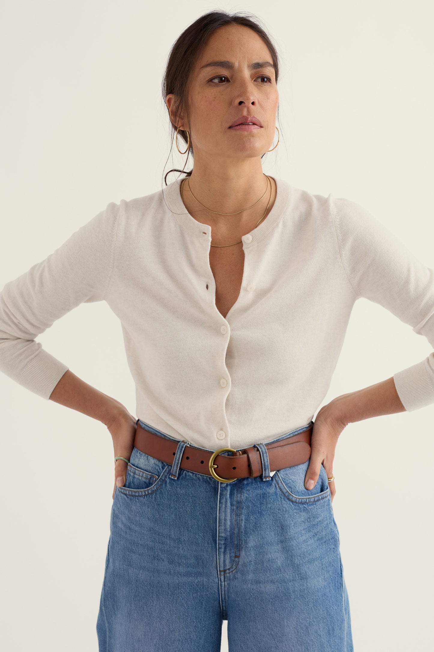 Gilet en coton biologique « Dancing Light »