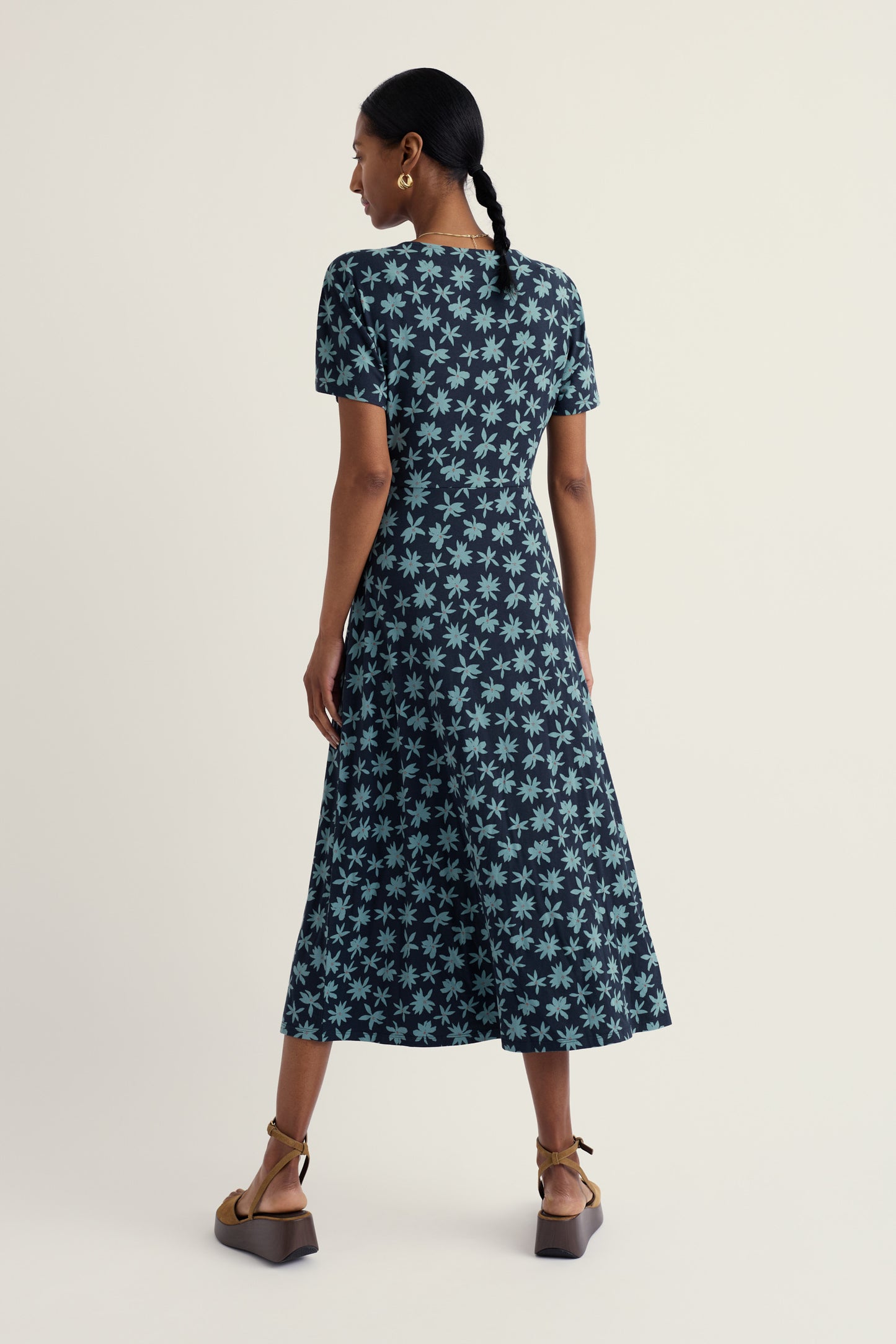 Abito midi in jersey Mirva  