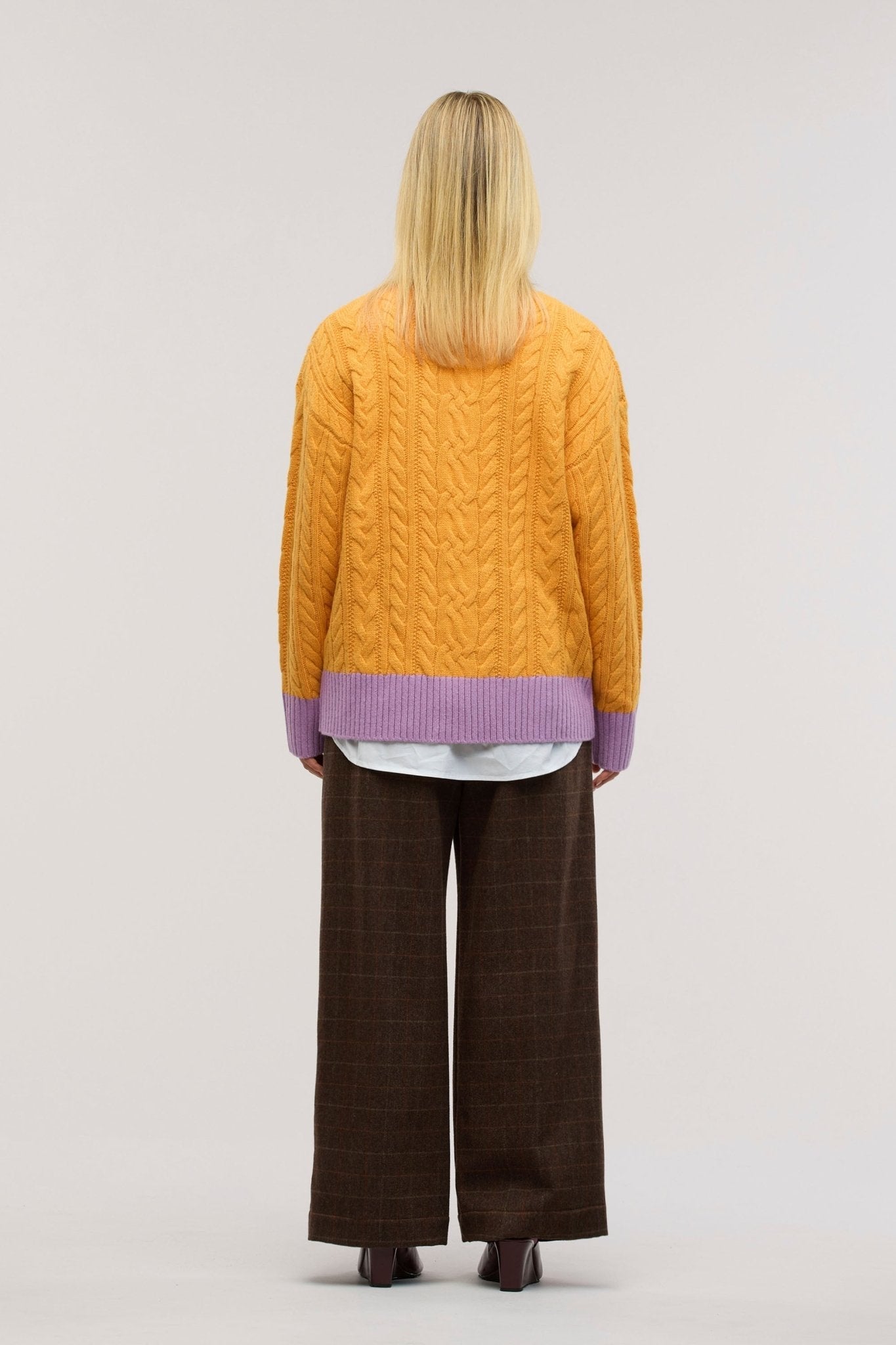 Maglione Halcyon a Treccia