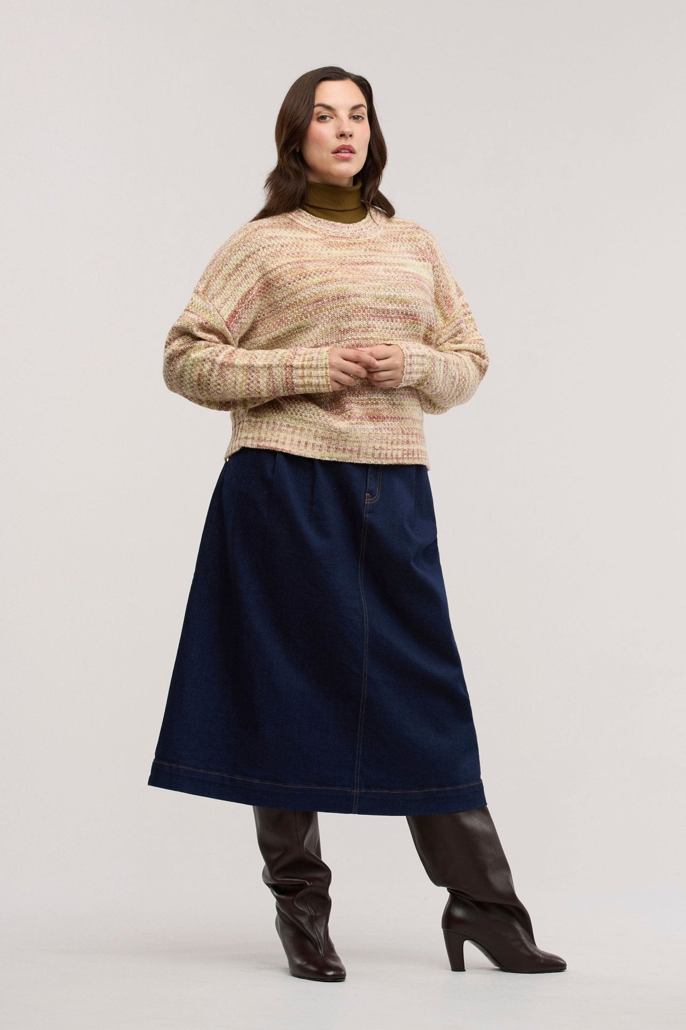 Maglione Haven Space Dye