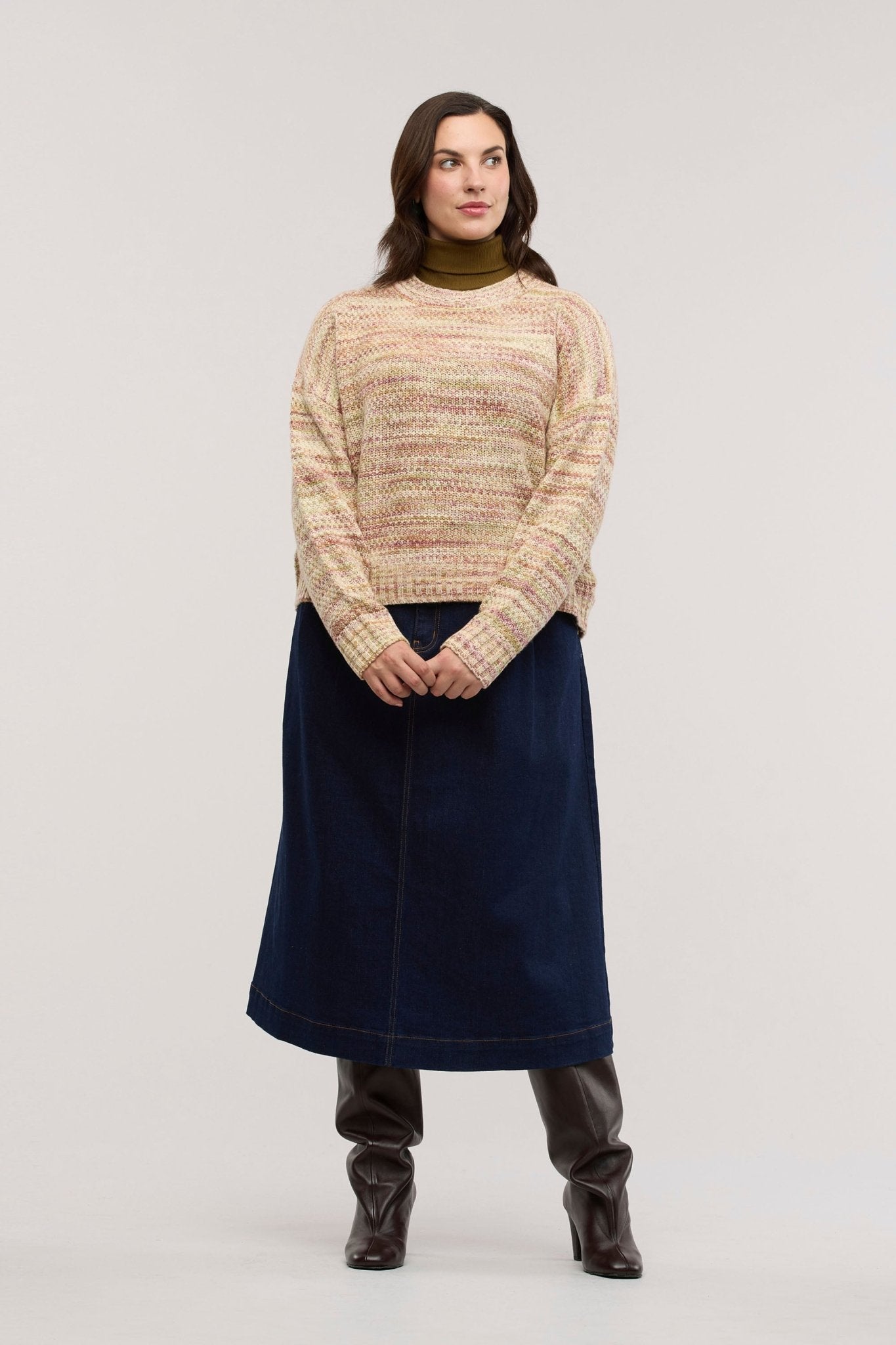 Maglione Haven Space Dye